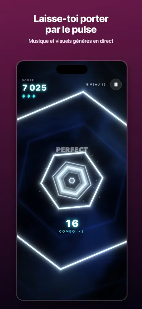 Capture d’écran de Psychedelic Pulse sur l’App Store