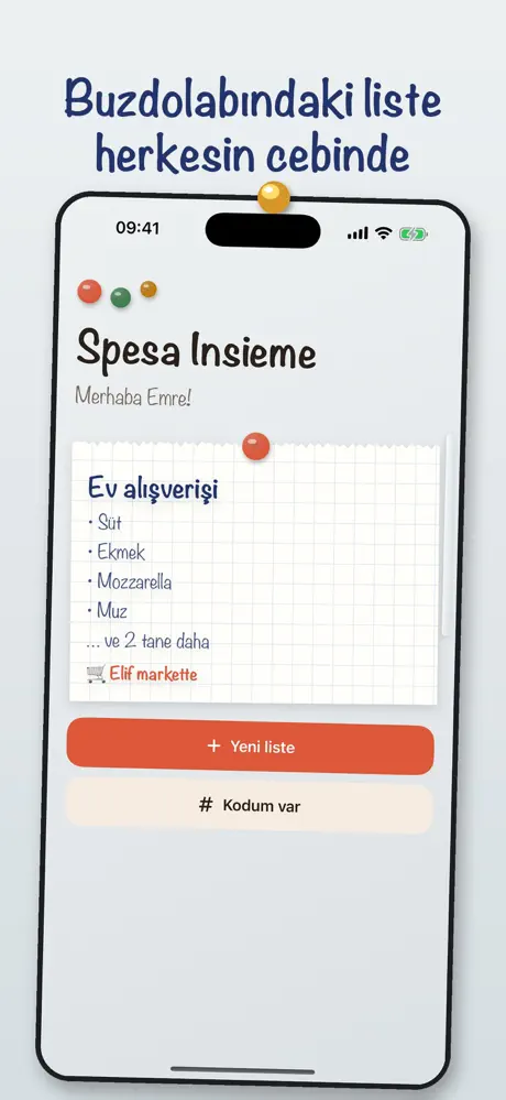 App Store’dan Spesa Insieme ekran görüntüsü