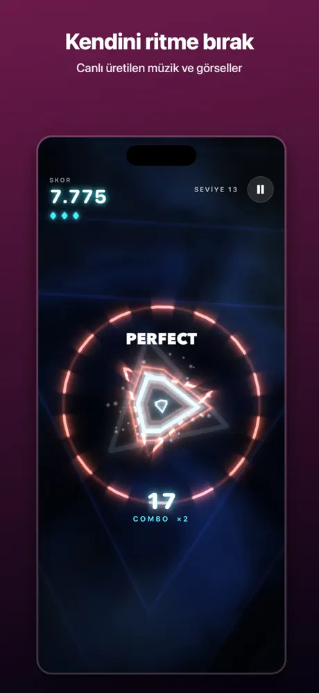 App Store’dan Psychedelic Pulse ekran görüntüsü
